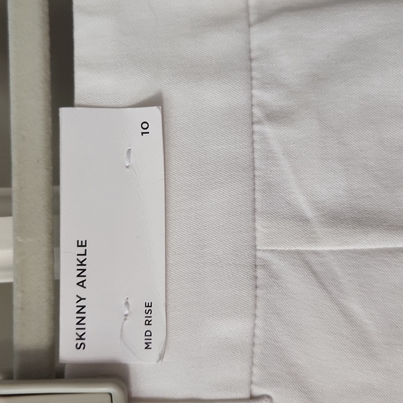 Loft Factory Skinny Ankle button leg Capri Size 10 - Picture 4 of 5